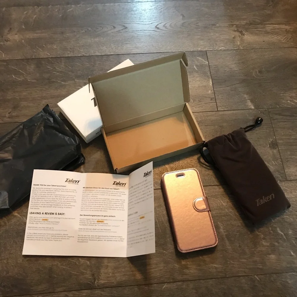 Taken iPhone‎ 7 Case NIB. Rose Gold